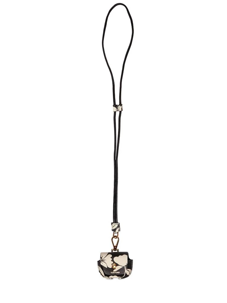 商品Tom Ford|Flower Leather Airpod Case,价格¥1303,第3张图片详细描述