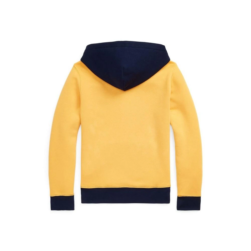 商品Ralph Lauren|Big Boys Color Blocked Logo Fleece Hoodie,价格¥130,第2张图片详细描述