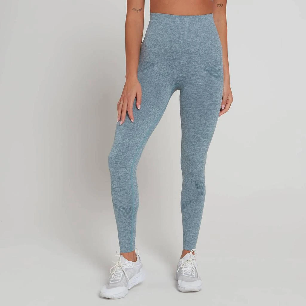 商品Myprotein|MP Women's Dynamic Training Seamless Leggings - Ice Blue,价格¥70,第1张图片