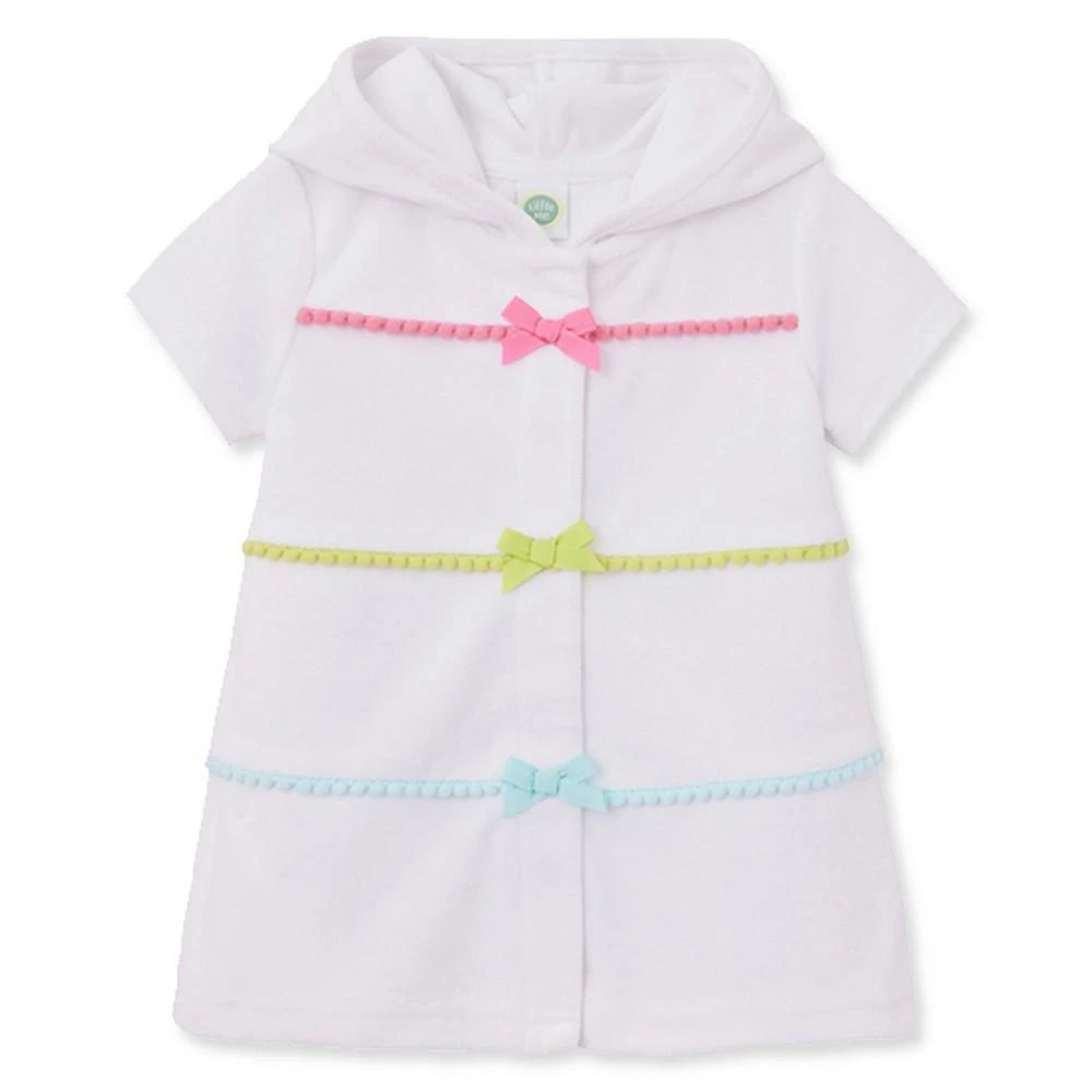 商品Little Me|Baby Girls Multi-Colored Bow Terry Swim Cover Up,价格¥162,第1张图片