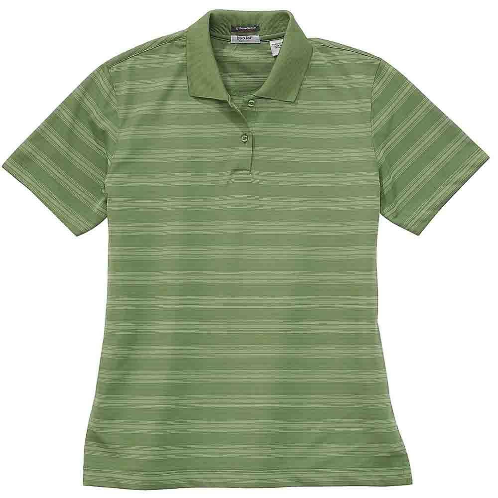 UPF 30+ Striped Short Sleeve Polo Shirt商品第1张图片规格展示