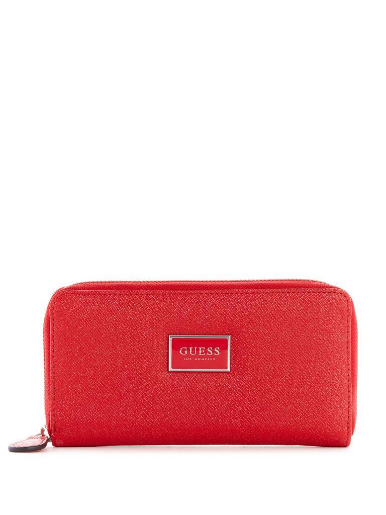 商品Guess Factory|Abree Zip-Around Wallet,价格¥243,第6张图片详细描述