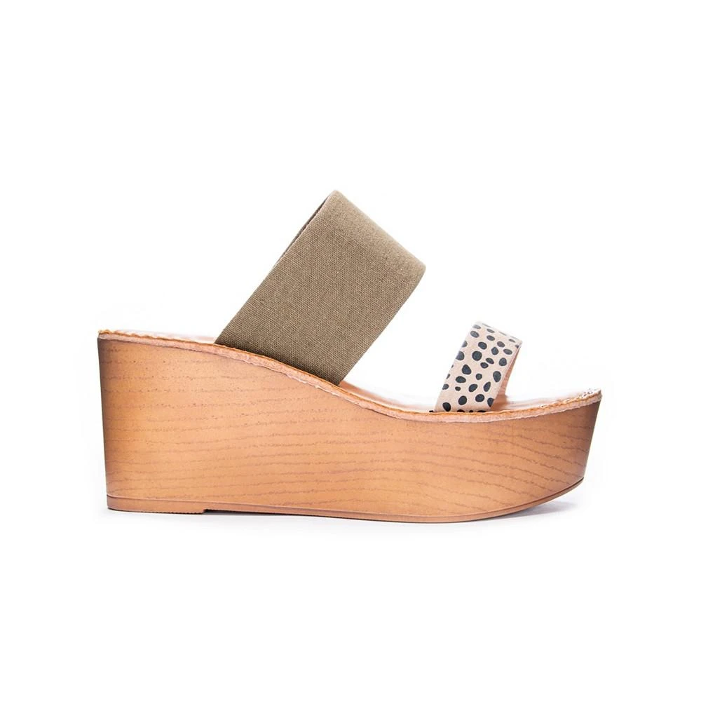 商品Chinese Laundry|Wind Women's Wedge Sandals,价格¥380,第2张图片详细描述