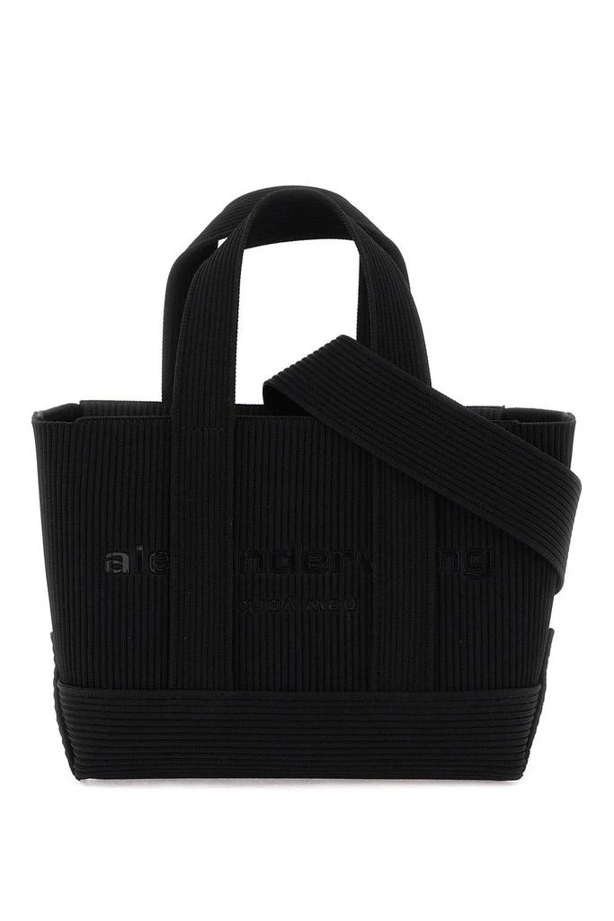 商品Alexander Wang|Ribbed knit mini tote bag,价格¥2000,第1张图片