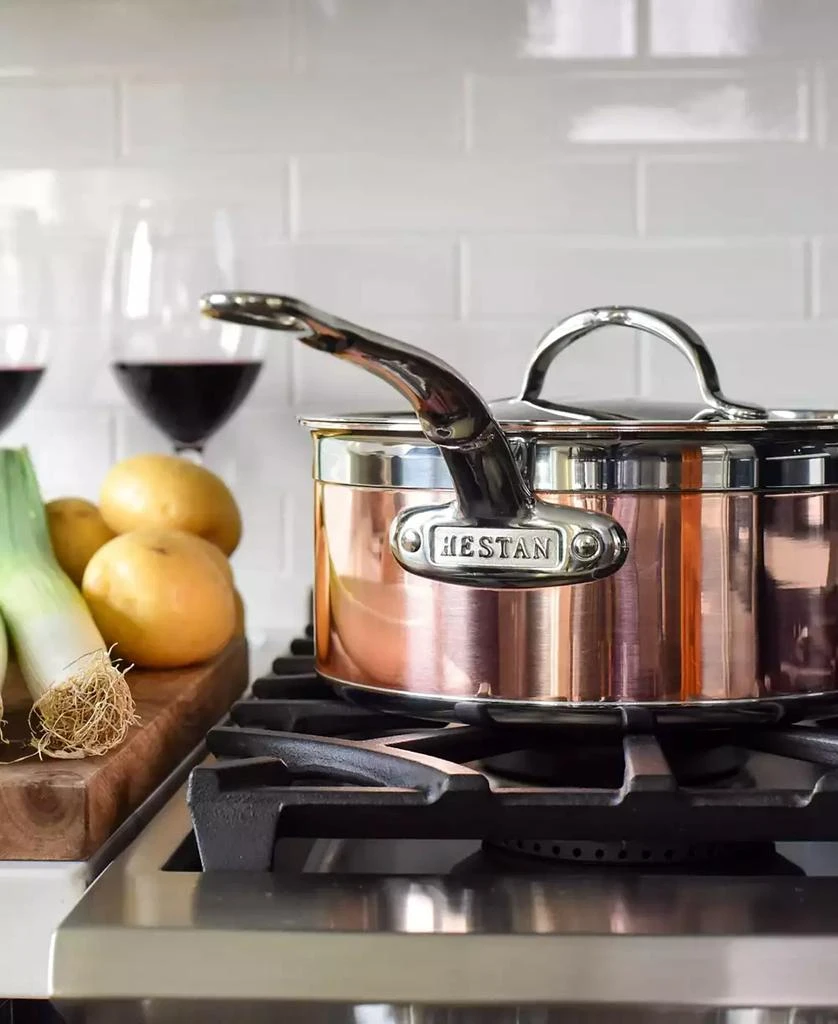 CopperBond Copper Induction 4-Quart Covered Saucepan with Helper Handle 商品