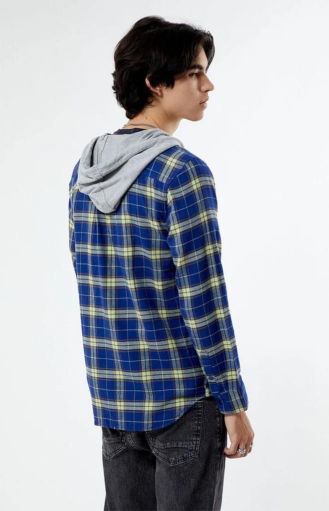商品Vans|Parkway II Hooded Flannel Shirt,价格¥369,第4张图片详细描述