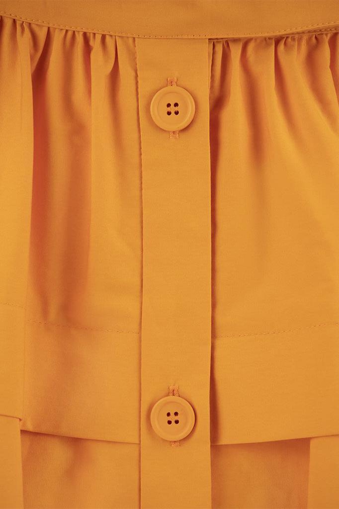 商品Max Mara|SPORTMAX BOEMIA - Wide skirt with flounce,价格¥1468,第6张图片详细描述
