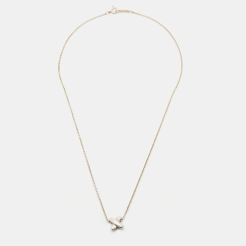 商品[二手商品] Tiffany & Co.|Tiffany & Co. X Sterling Silver Pendant Necklace,价格¥1294,第3张图片详细描述