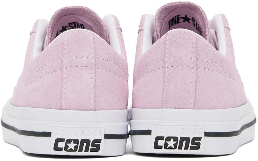 商品Converse|Purple One Star Pro Low Sneakers,价格¥342,第2张图片详细描述
