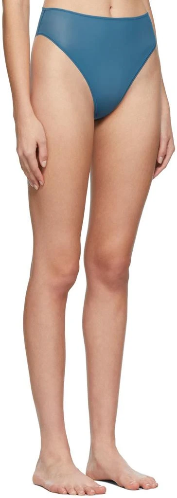商品SKIMS|Navy Jelly Sheer Cheeky Briefs,价格¥166,第2张图片详细描述