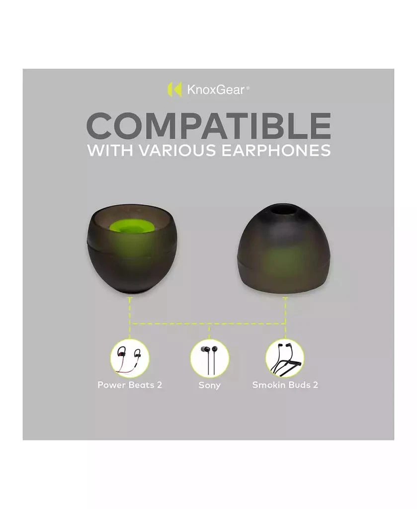 商品SONY|WFC510 Truly Wireless Earbuds (Black) with Silicone Earbud Replacement Tips for In-Ear Headphones (Black, 6-pack),价格¥446,第3张图片详细描述
