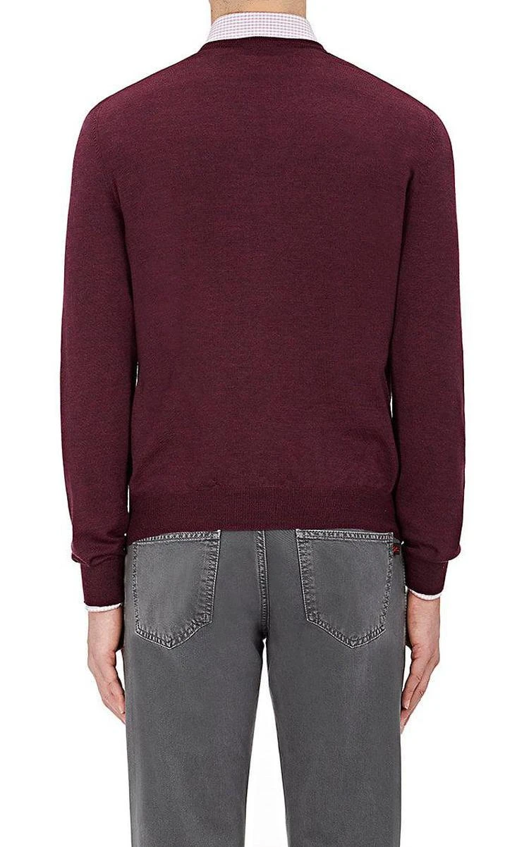 商品Barneys New York|Virgin Wool V-Neck Sweater,价格¥566,第2张图片详细描述