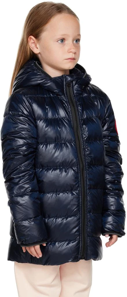 商品Canada Goose|Kids Navy Crofton Hoody Down Jacket,价格¥4466,第2张图片详细描述