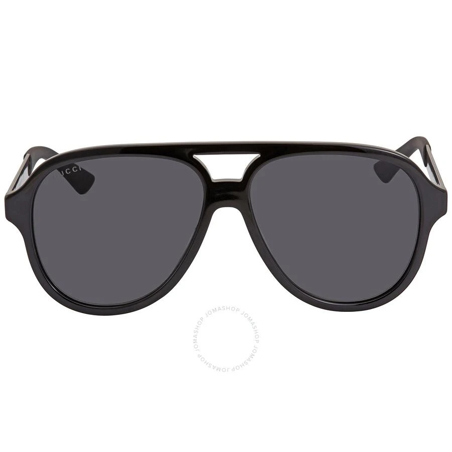 商品Gucci|Grey Pilot Men's Sunglasses GG0688S 001 59,价格¥1414,第1张图片