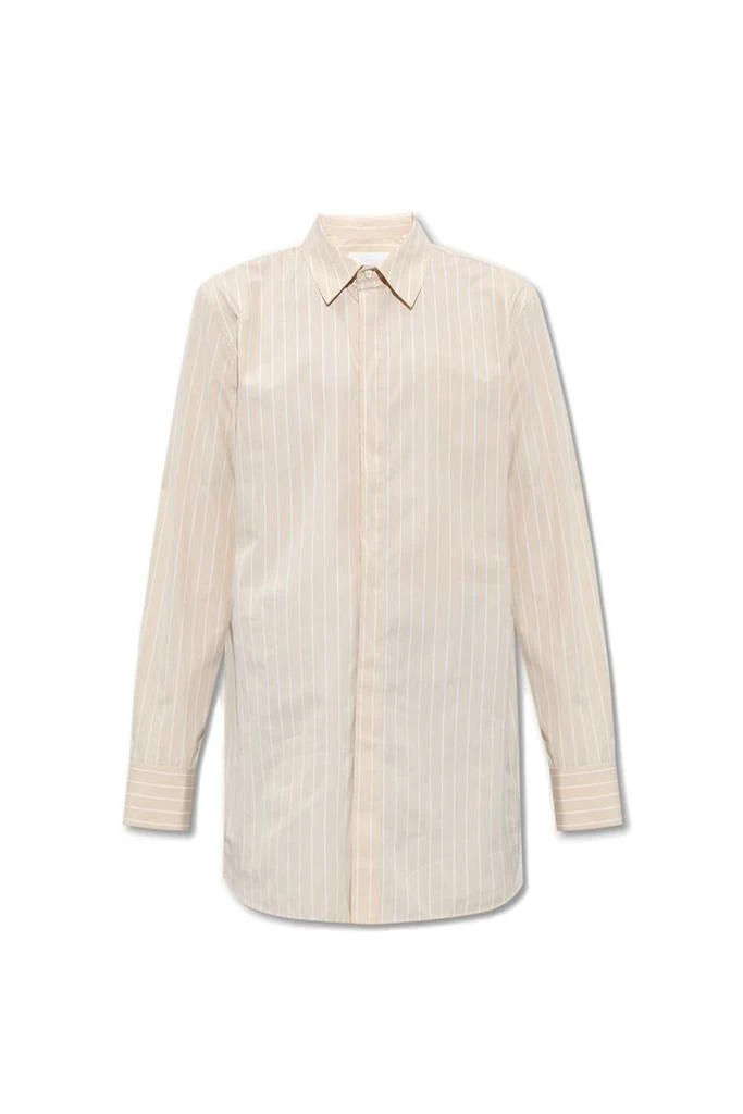 商品Jil Sander|Jil Sander Striped Long-Sleeved Shirt,价格¥1476,第1张图片