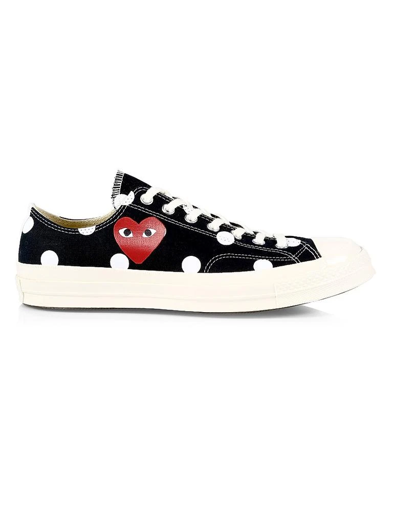 商品Comme des Garcons|CdG Play x Converse Men's Polka Dot Low-Top Sneakers,价格¥1119,第1张图片