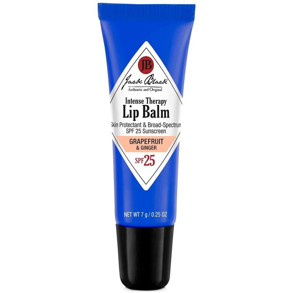 商品Jack Black|Intense Therapy Lip Balm SPF 25 with Grapefruit & Ginger, 0.25 oz,价格¥76,第1张图片