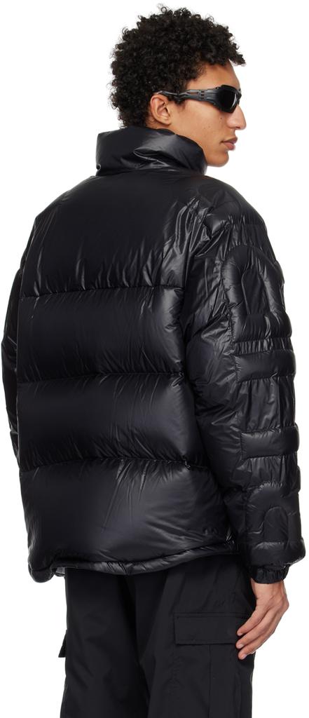 Black Quilted Down Jacket商品第3张图片规格展示