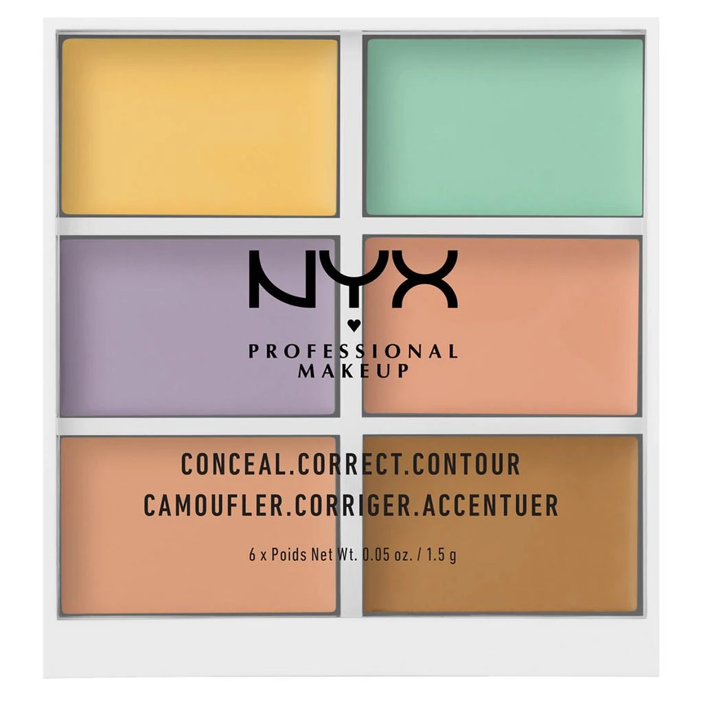 商品NYX Professional Makeup|3C修容盘,价格¥112,第1张图片