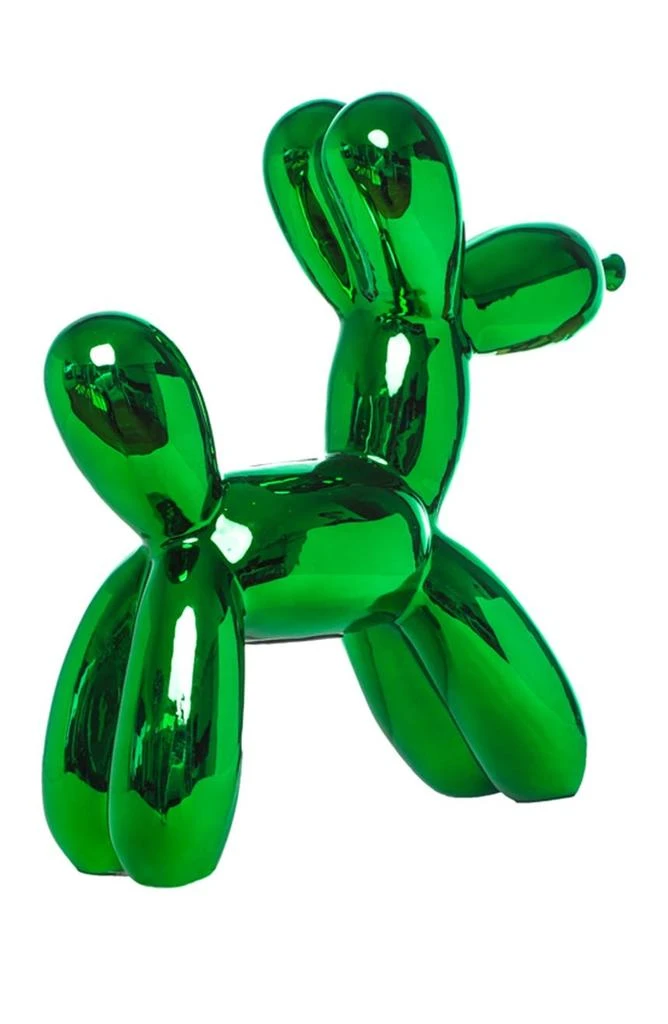 商品INTERIOR ILLUSIONS|Plus Kelly Green Mini Balloon Dog Bank,价格¥243,第2张图片详细描述