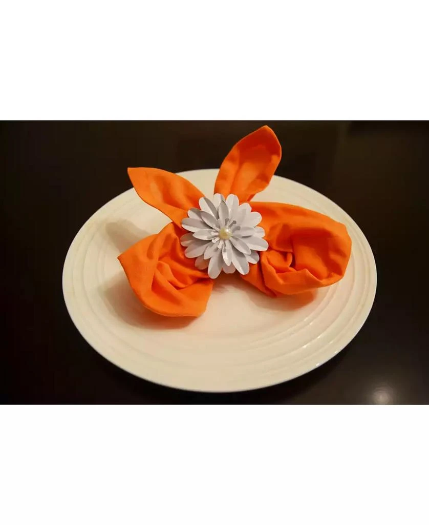 商品Vibhsa|White Pearl Flower Napkin Ring,价格¥182,第5张图片详细描述