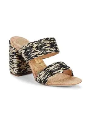 商品Sam Edelman|Estella Raffia Mules,价格¥158,第2张图片详细描述