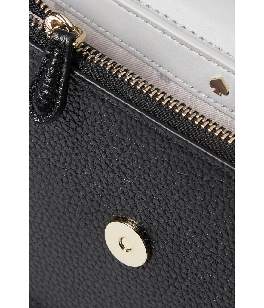 商品Kate Spade|Knott Pebbled Leather Flap Crossbody,价格¥1346,第3张图片详细描述