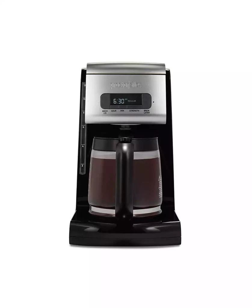 商品Proctor Silex|Faster Brewing Front Fill Programmable Coffee Maker - 43687,价格¥481,第2张图片详细描述