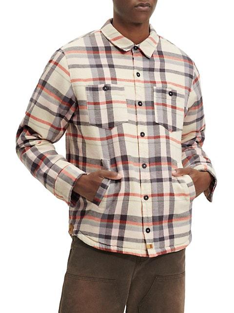 Braxton Plaid Shirt Jacket商品第3张图片规格展示
