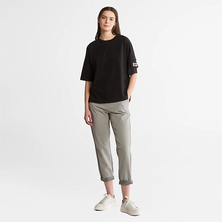 商品Timberland|Progressive Utility Pocket T-Shirt for Women in Black,价格¥186,第3张图片详细描述