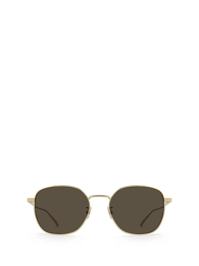 商品Bottega Veneta|Bottega Veneta Eyewear Logo Engraved Square Frame Sunglasses,价格¥1996,第1张图片
