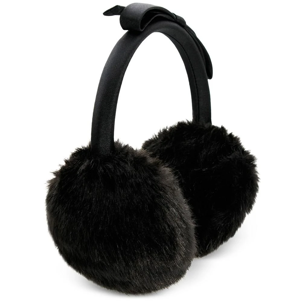 商品Kate Spade|Women's Faux Fur Bow-Trim Earmuffs,价格¥519,第2张图片详细描述