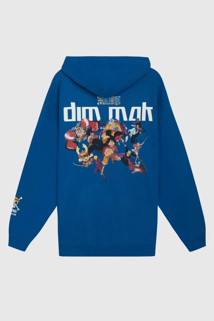 商品ONE PIECE|Dim Mak x One Piece - One Piece Hoodie - Royal Blue,价格¥561,第2张图片详细描述