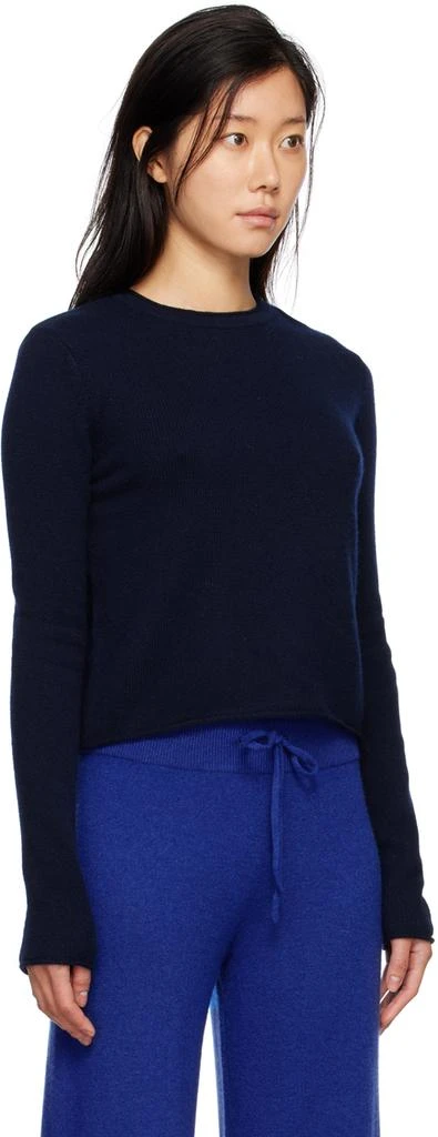 商品Lisa Yang|Navy Doreen Sweater,价格¥1184,第2张图片详细描述