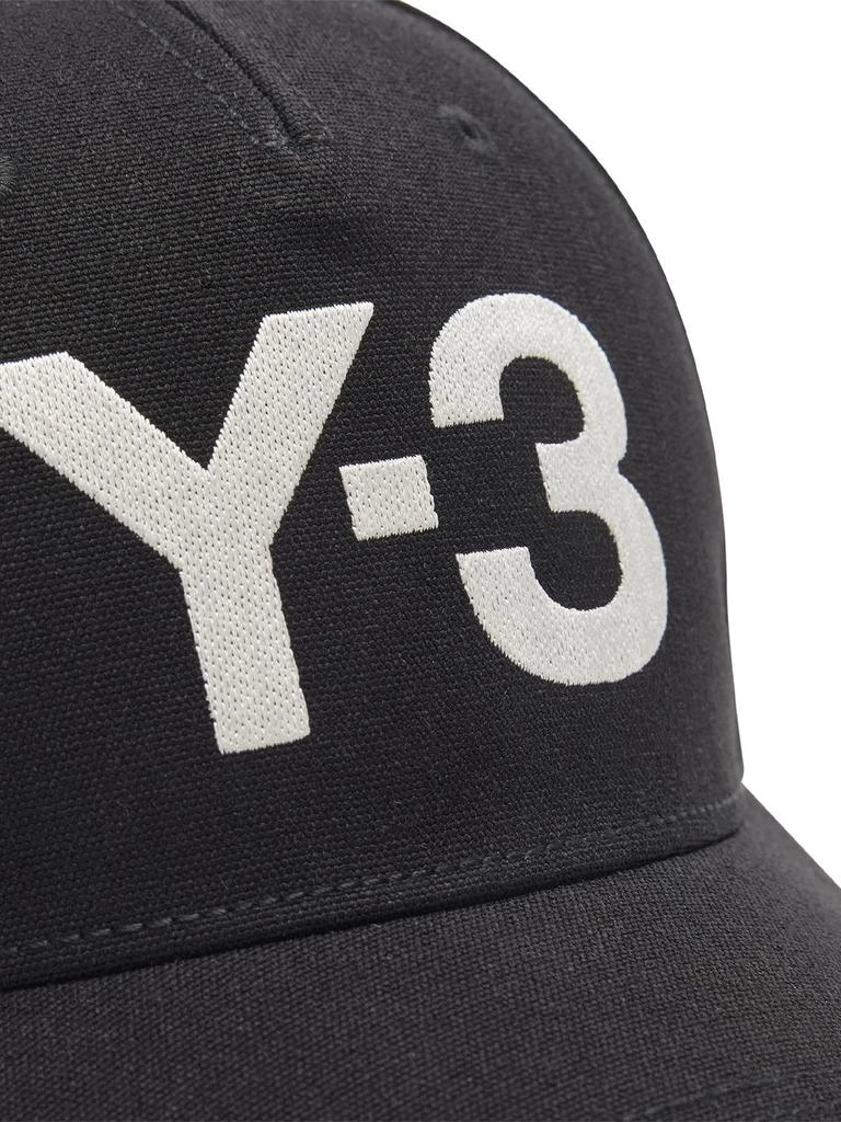 商品Y-3|Y-3 Logo Embroidered Curved Peak Baseball Cap,价格¥654,第3张图片详细描述