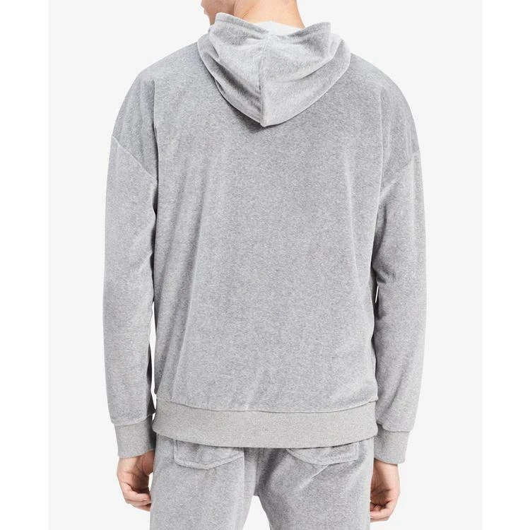 商品Calvin Klein|Men's Oversized Cocoon Velour Sweater,价格¥150,第4张图片详细描述