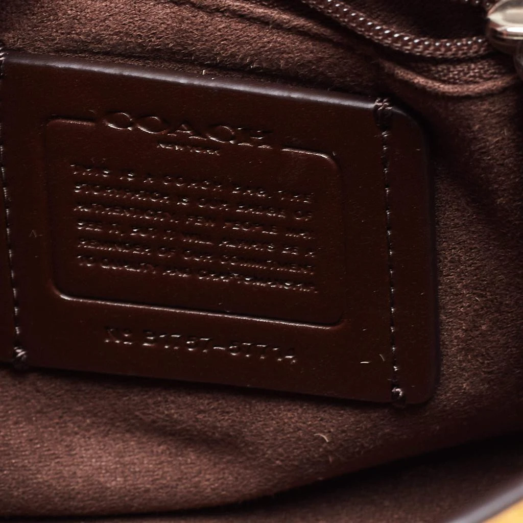 Coach Mustard Leather Bowery Chain Shoulder Bag 商品