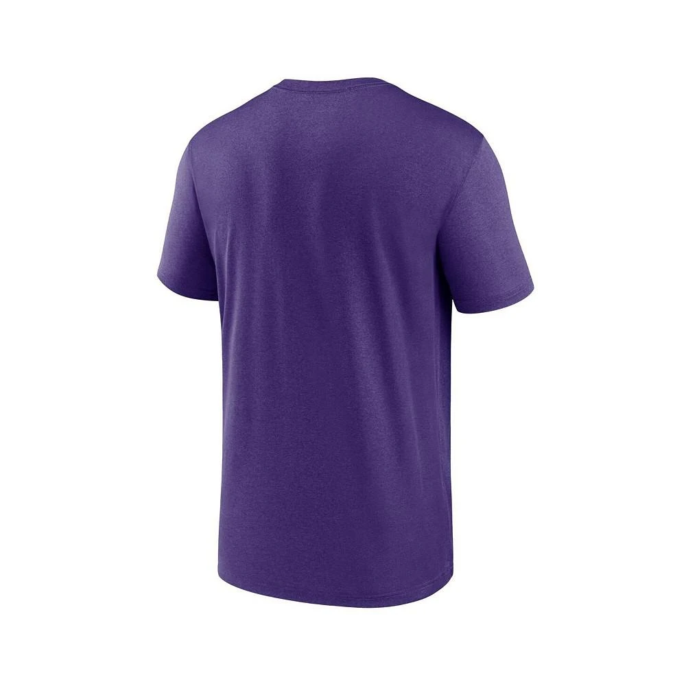 商品NIKE|Men's Purple Minnesota Vikings Horizontal Lockup Legend T-shirt,价格¥300,第2张图片详细描述