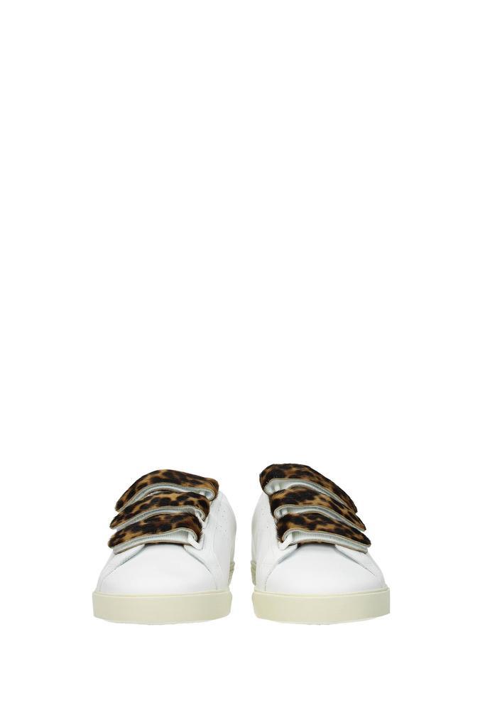 商品Celine|Sneakers Leather White Brown,价格¥1605,第5张图片详细描述