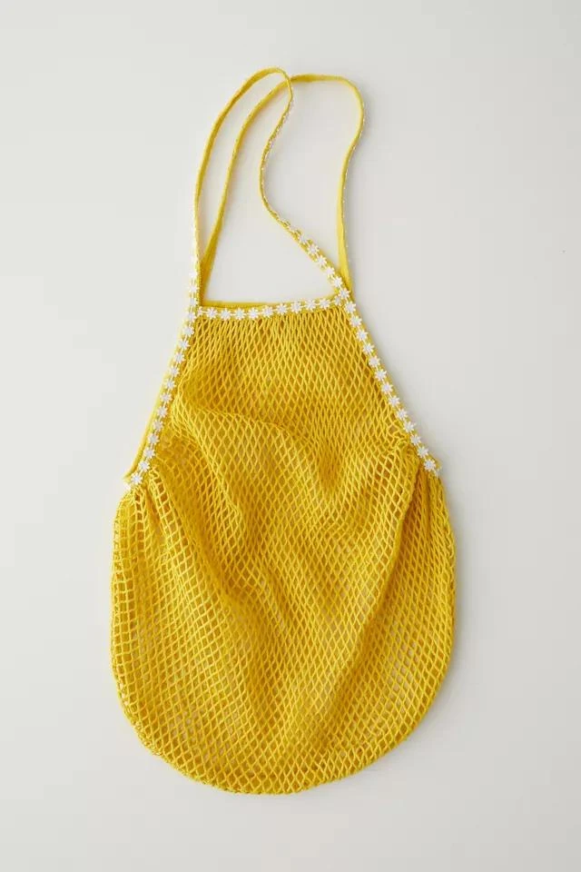 商品Urban Outfitters|Daisy Trim Market Bag,价格¥75,第3张图片详细描述