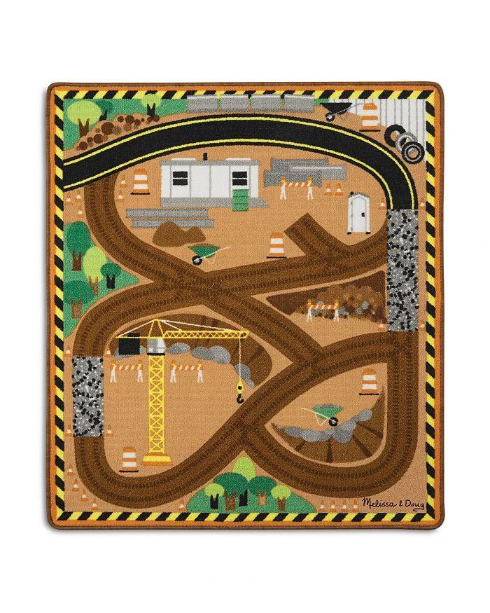 商品Melissa & Doug|Construction Truck Rug - Ages 3+,价格¥285,第1张图片