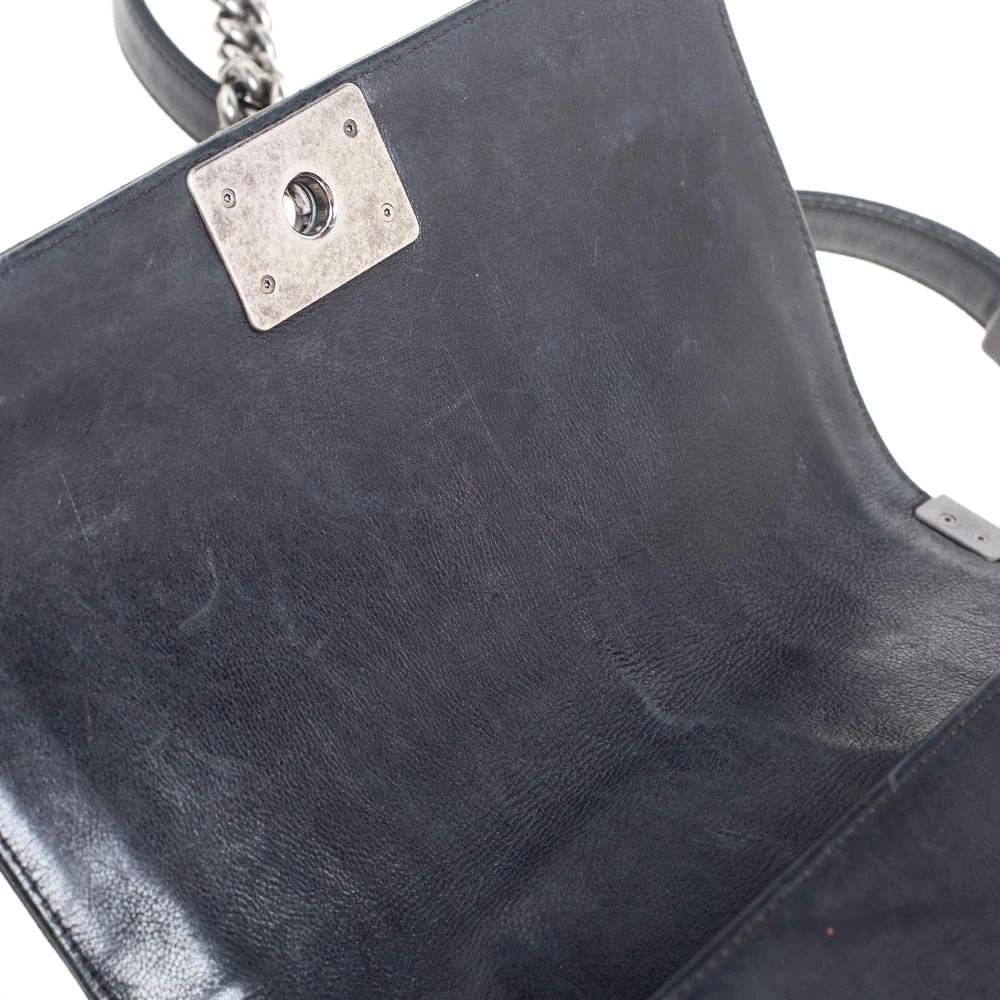 Chanel Black Quilted Leather Medium Boy Bag 商品