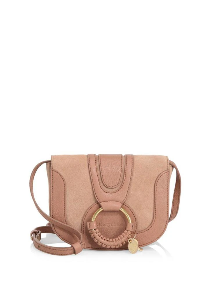 商品See by Chloé|Hana 迷你麂皮皮革斜挎包,价格¥885,第1张图片