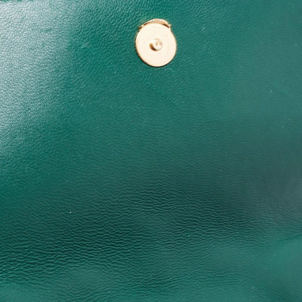 Tory Burch Green Leather Fleming Shoulder Bag 商品