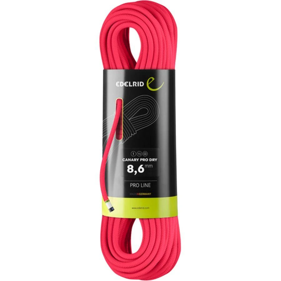 商品Edelrid|Canary Pro Dry Climbing Rope - 8.6mm,价格¥1810,第1张图片