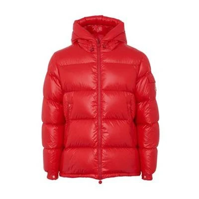 商品Moncler|Moncler Ecrins Mens Red Padded Down Jacket, Brand Size 4 (X-Large),价格¥5538,第1张图片