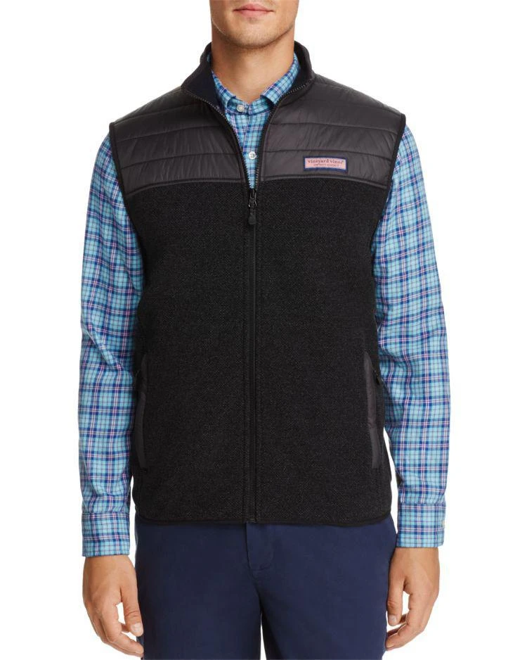 商品Vineyard Vines|Jacquard Quilted Vest,价格¥379,第1张图片