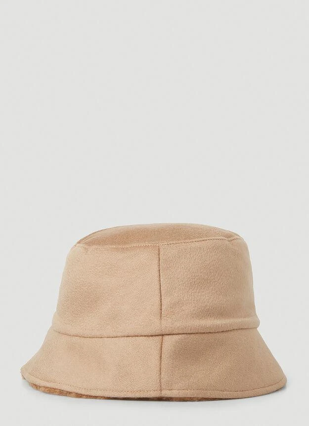 商品Max Mara|Fiducia Bucket Hat in Camel,价格¥1513,第4张图片详细描述