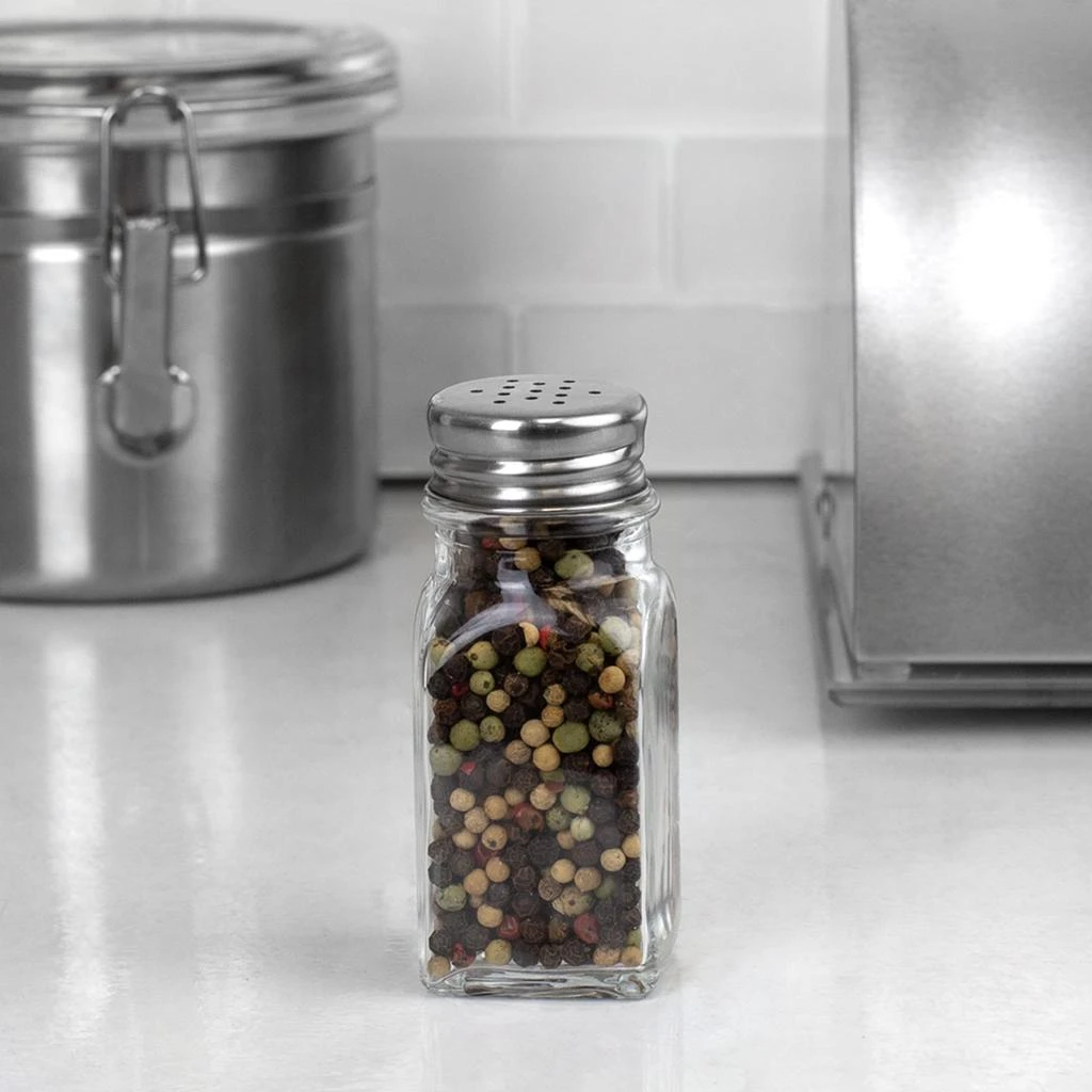 商品Home Basics|Home Basics 2 oz. Salt and Pepper Shaker, Clear,价格¥95,第2张图片详细描述