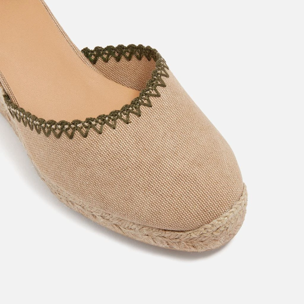商品CASTAÑER|Castañer Women’s Comin Canvas Wedge Espadrilles,价格¥475,第5张图片详细描述